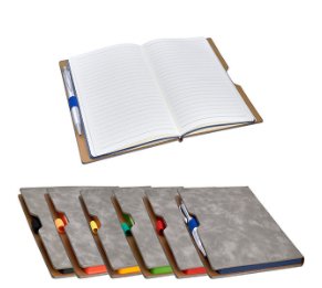 מחברת פגישות חכמה A5 עם תפס לעט